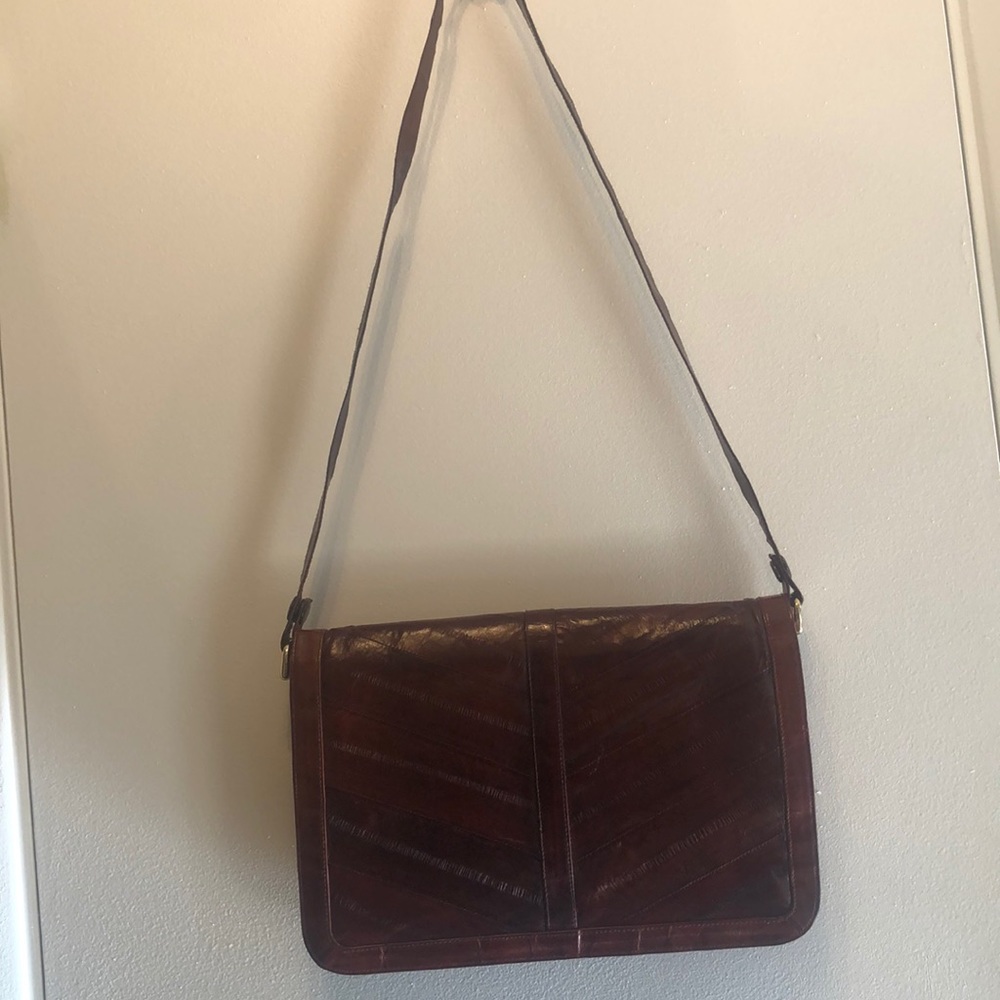 Eel Skin Shoulder bag New